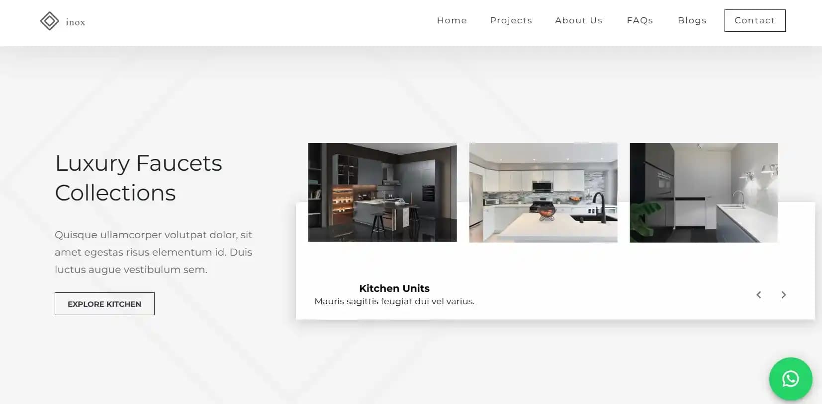 INOX - KITCHEN Showcase